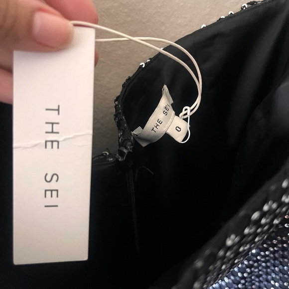 NWT The Sei Curved Bustier Mini Dress Size 0 - Picture 7 of 9